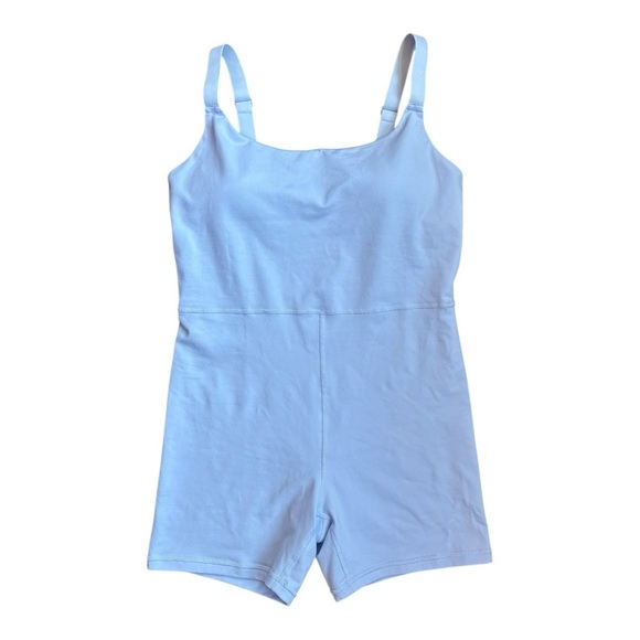 Offline By Aerie The Hugger Scoop Neck Unitard Romper Size M Baby Blue - Picture 4 of 8